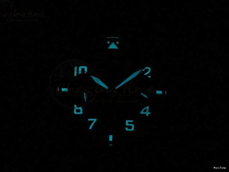 MIROTIME 1221 Popular Big Pilot Real PR IW502706 RG YLF 1:1 Best Edition Brown Dial On Calfskin Strap A 7223